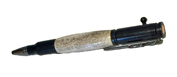 1706 Bolt Action Pen - Handcrafted pen by J&H Novelties