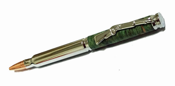 1842 Cartridge Double Twist Pen - Handcrafted pen by J&H Novelties