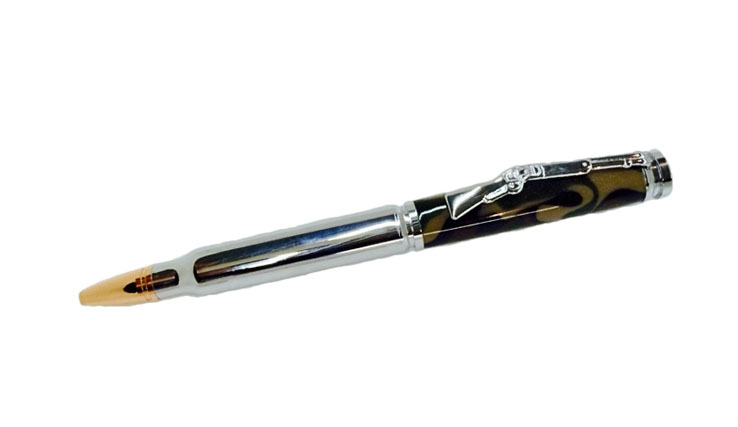 1844 Cartridge Double Twist Pen - Handcrafted pen by J&H Novelties