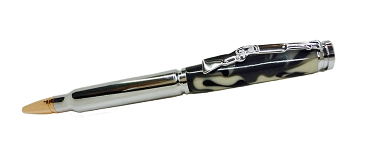 1845 Cartridge Double Twist Pen - Handcrafted pen by J&H Novelties