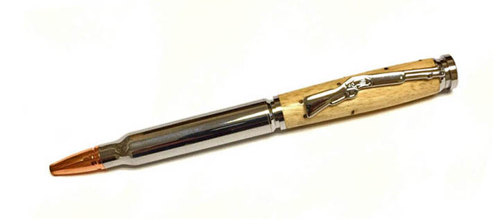 1846 Cartridge Double Twist Pen - Handcrafted pen by J&H Novelties