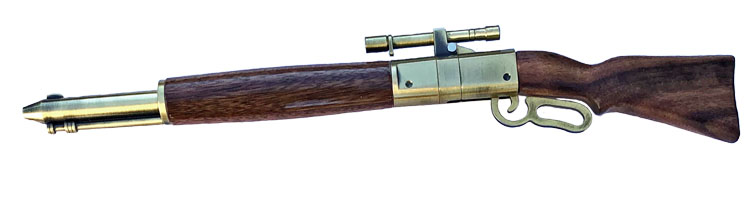 1870  Lever Action Rifle Pen - Handcrafted pen by J&H Novelties