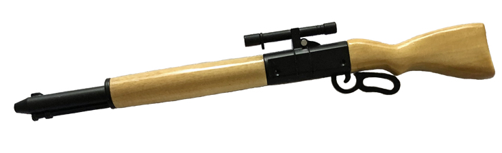 1878   Lever Action Rifle Pen - Handcrafted pen by J&H Novelties