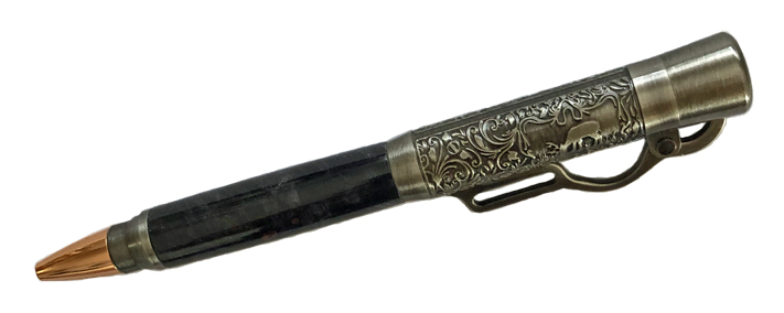 1881          Lever Action Pen - Handcrafted pen by J&H Novelties