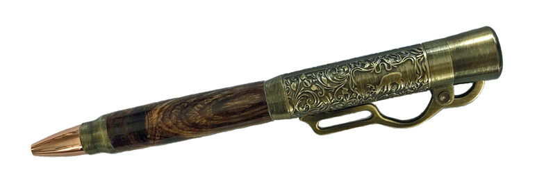 1887   Lever Action Pen - Handcrafted pen by J&H Novelties