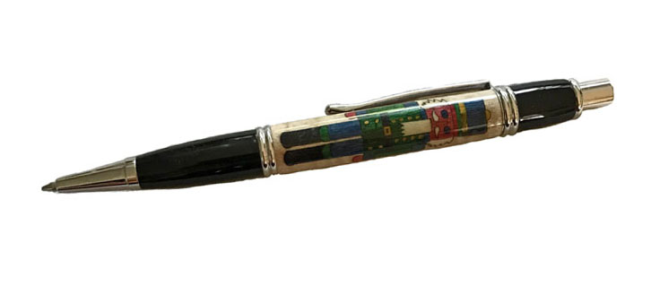 1912  The Nutcracker Pen - Handcrafted pen by J&H Novelties