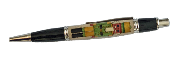 1913  The Nutcracker Pen - Handcrafted pen by J&H Novelties