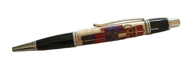 1918 The Nutcracker Pen - Handcrafted pen by J&H Novelties