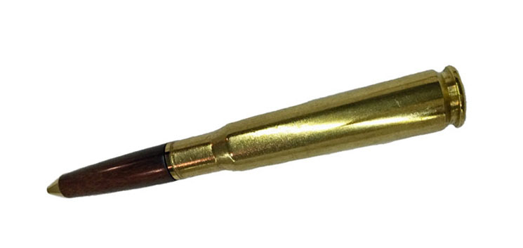 1992 50 Caliber Machine Gun - Handcrafted pen by J&H Novelties