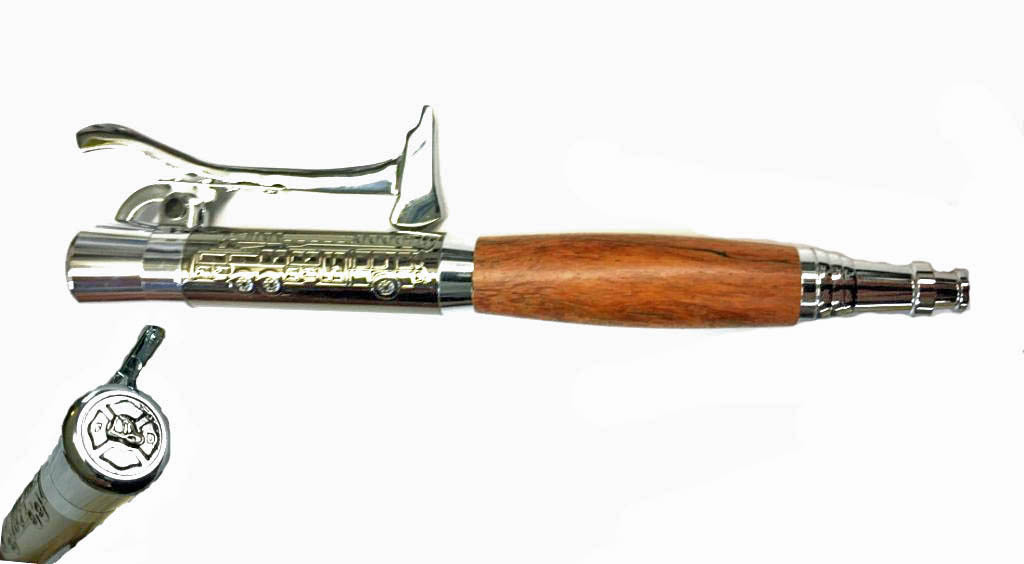 2020 Fireman's Ballpoint Pen. - Handcrafted pen by J&H Novelties