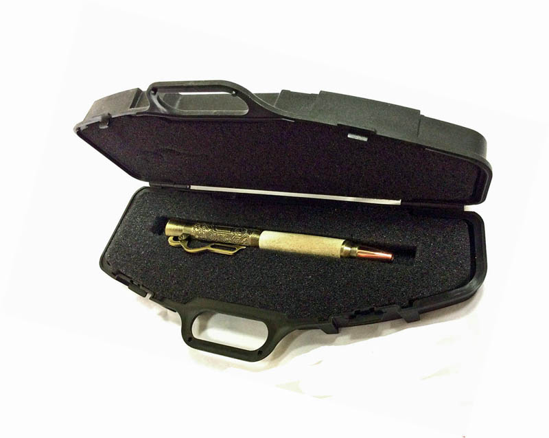 2172  Lever Action Ballpoint Pen - Handcrafted pen by J&H Novelties