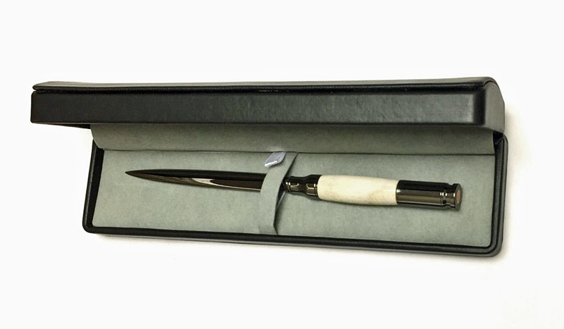 2331  30 Caliber Bullet Cartridge Letter Opener - Handcrafted pen by J&H Novelties