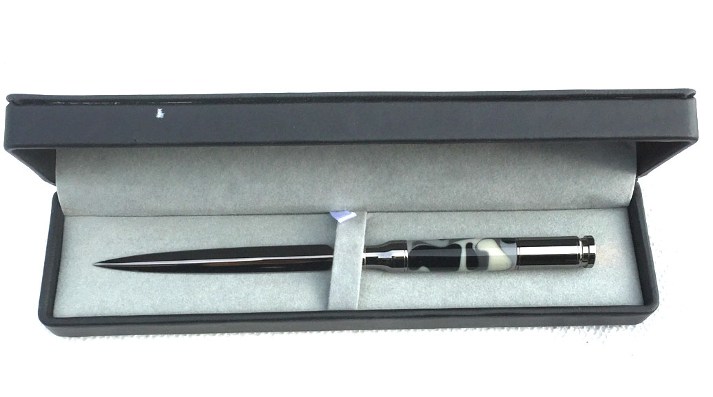 2333   30 Caliber Bullet Cartridge Letter Opener - Handcrafted pen by J&H Novelties