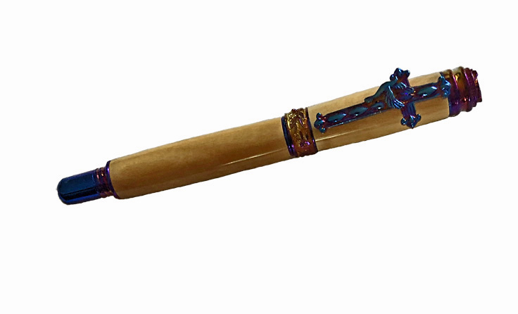 1830  Amazing Grace Pen.  - Handcrafted pen by J&H Novelties