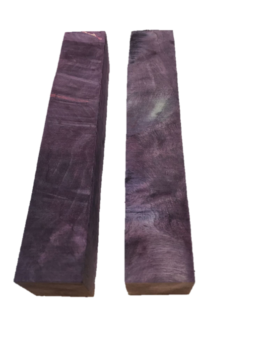 Purple Stabilized Buckeye Burl