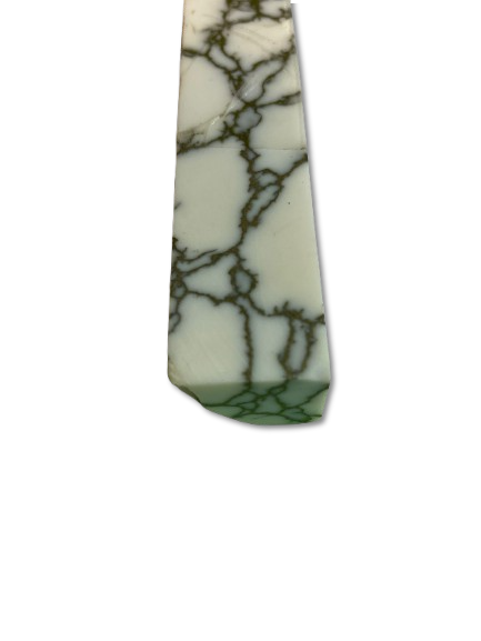 True Stone In White With Gold Matrix
