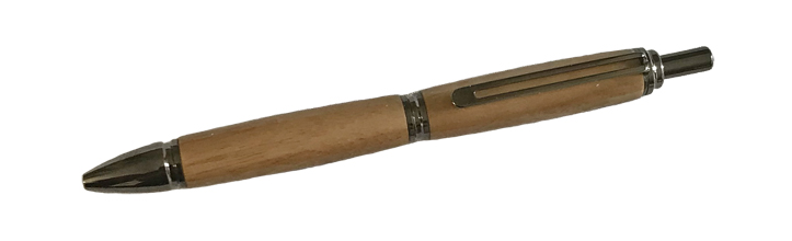 1610Slim-line Pro Click Pen - Handcrafted pen by J&H Novelties