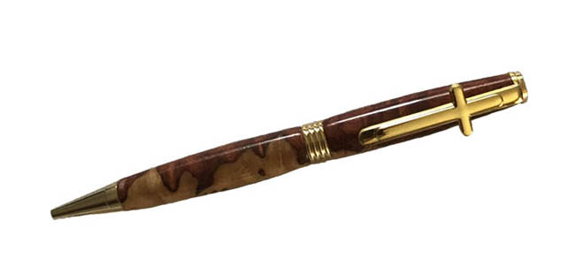 1611Cross Clip Slimline Pen - Handcrafted pen by J&H Novelties
