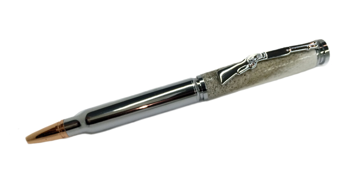 1843 Cartridge Double Twist Pen - Handcrafted pen by J&H Novelties