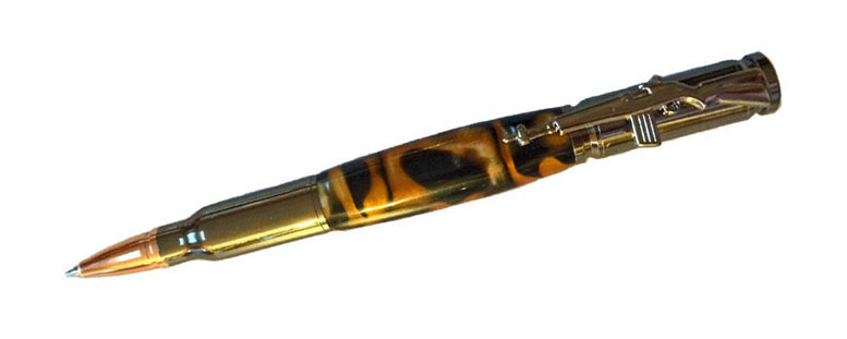 1864 Carbine Double Twist Pen - Handcrafted pen by J&H Novelties
