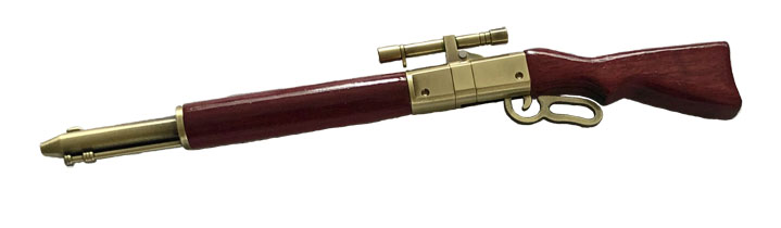 1872Lever Action Rifle Pen - Handcrafted pen by J&H Novelties