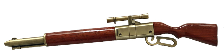1873Lever Action Rifle Pen - Handcrafted pen by J&H Novelties