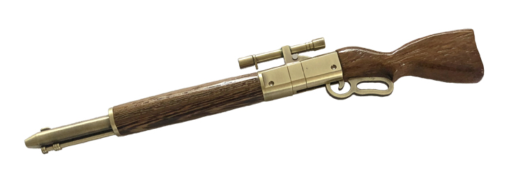 1874Lever Action Rifle Pen - Handcrafted pen by J&H Novelties