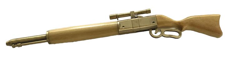 1875Lever Action Rifle Pen - Handcrafted pen by J&H Novelties