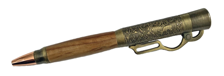 1892Lever Action Pen - Handcrafted pen by J&H Novelties
