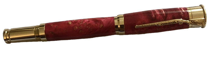 2006Over and Under Shot Gun Pen - Handcrafted pen by J&H Novelties