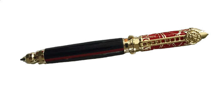 2021 Firefighter Pen. - Handcrafted pen by J&H Novelties