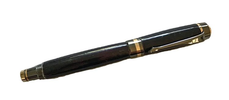 2078 Classic Elite 2 Gel Rollerball Pen - Handcrafted pen by J&H Novelties