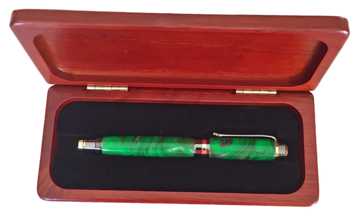 2298 Classic Elite 2 Gel Rollerball Pen - Handcrafted pen by J&H Novelties